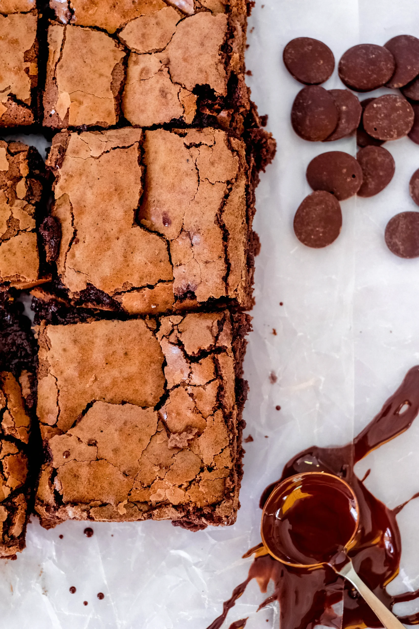 Proceso del brownie
