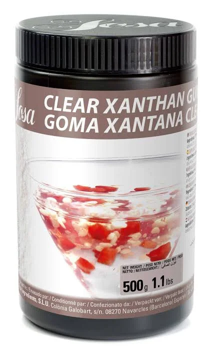 Gel de goma xantana para estabilizar crema